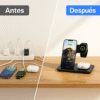 Soporte de Carga Inalámbrica 3 en 1 | Energix® Station