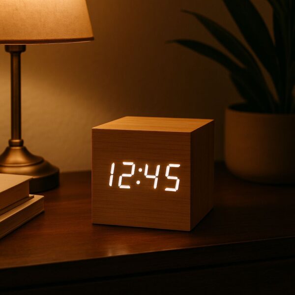 Reloj Despertador Cubo