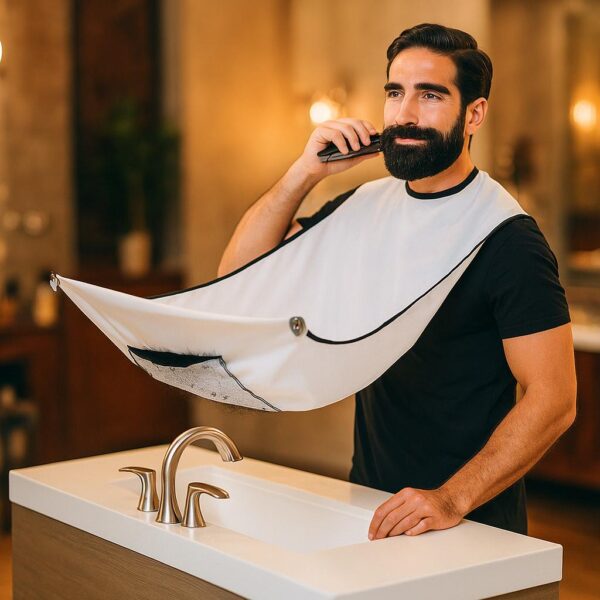Capa de Afeitado para Barba